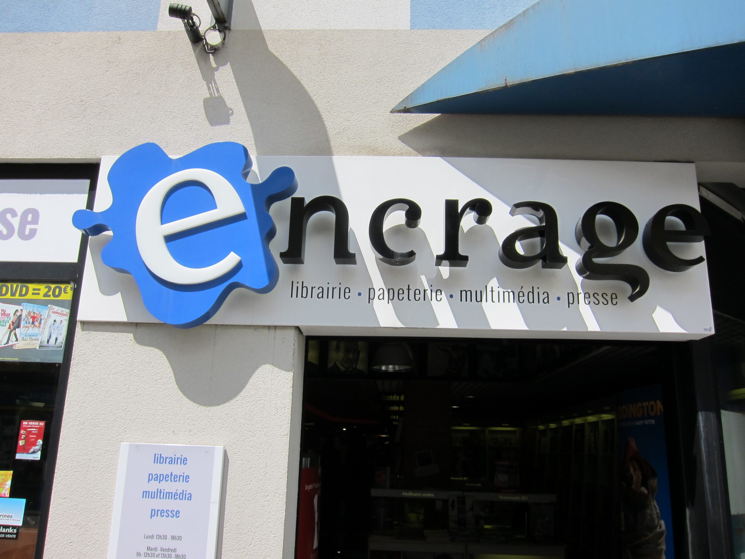 encrage enseigne